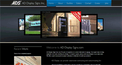 Desktop Screenshot of addisplaysigns.com